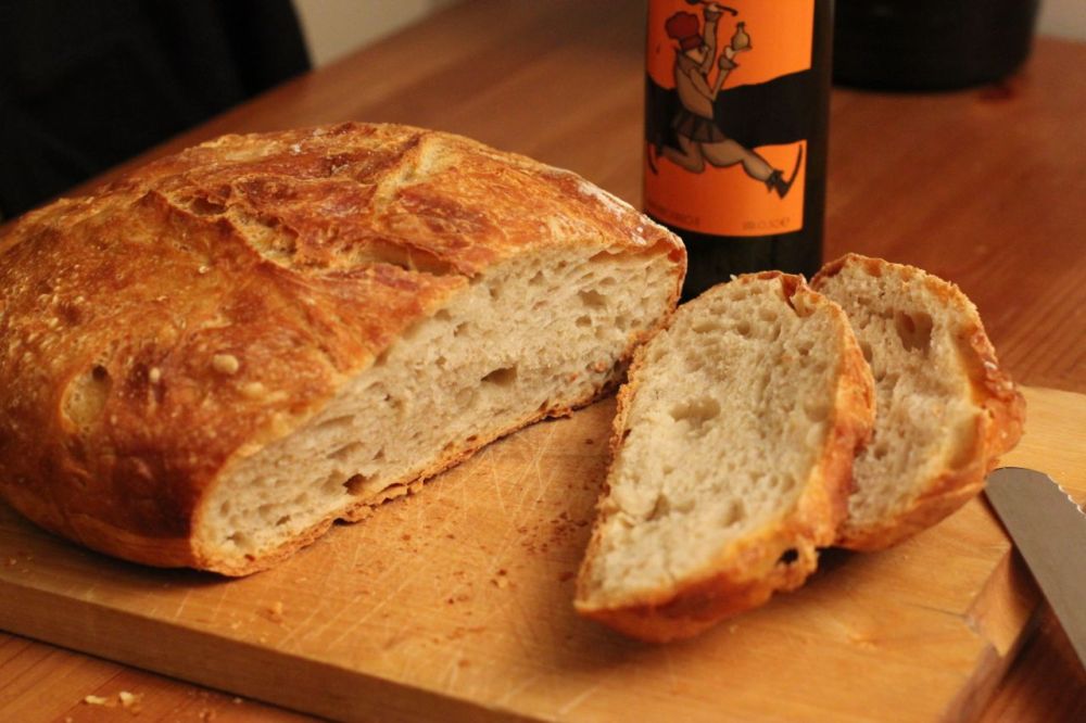 Eltefritt brød med olivenolje